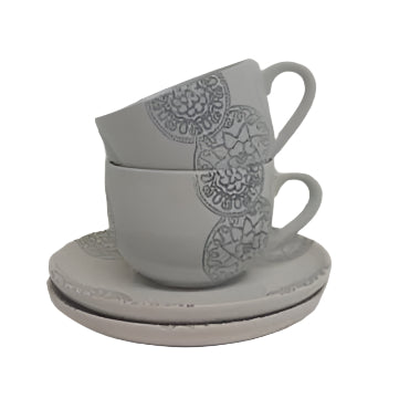 Medallion Cup and Saucer Set