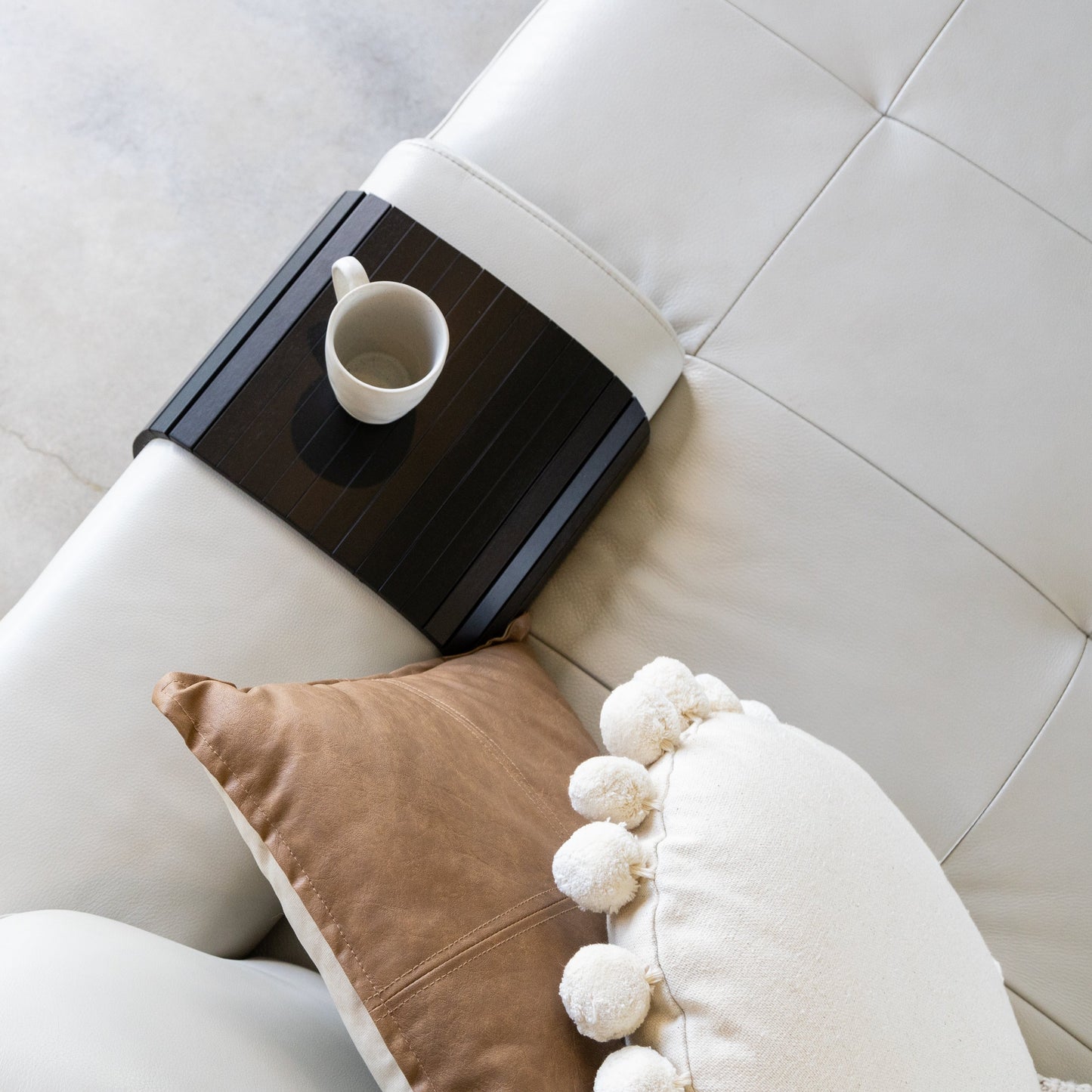 Armrest Side Tray - Black