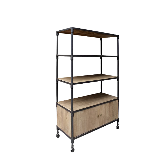Industrial Shelving Unit - 2 Door