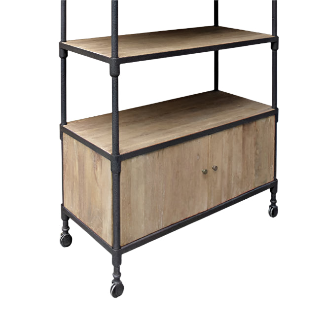 Industrial Shelving Unit - 2 Door