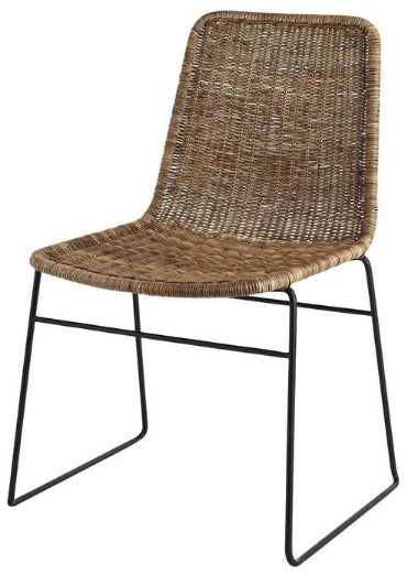 Olivia Dining Chair - Natural/Grey Wash