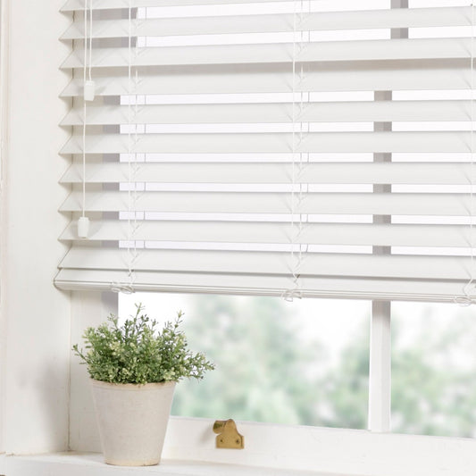 Timber look Venetian Blinds - also known as Faux Wood or Woodmates Blinds