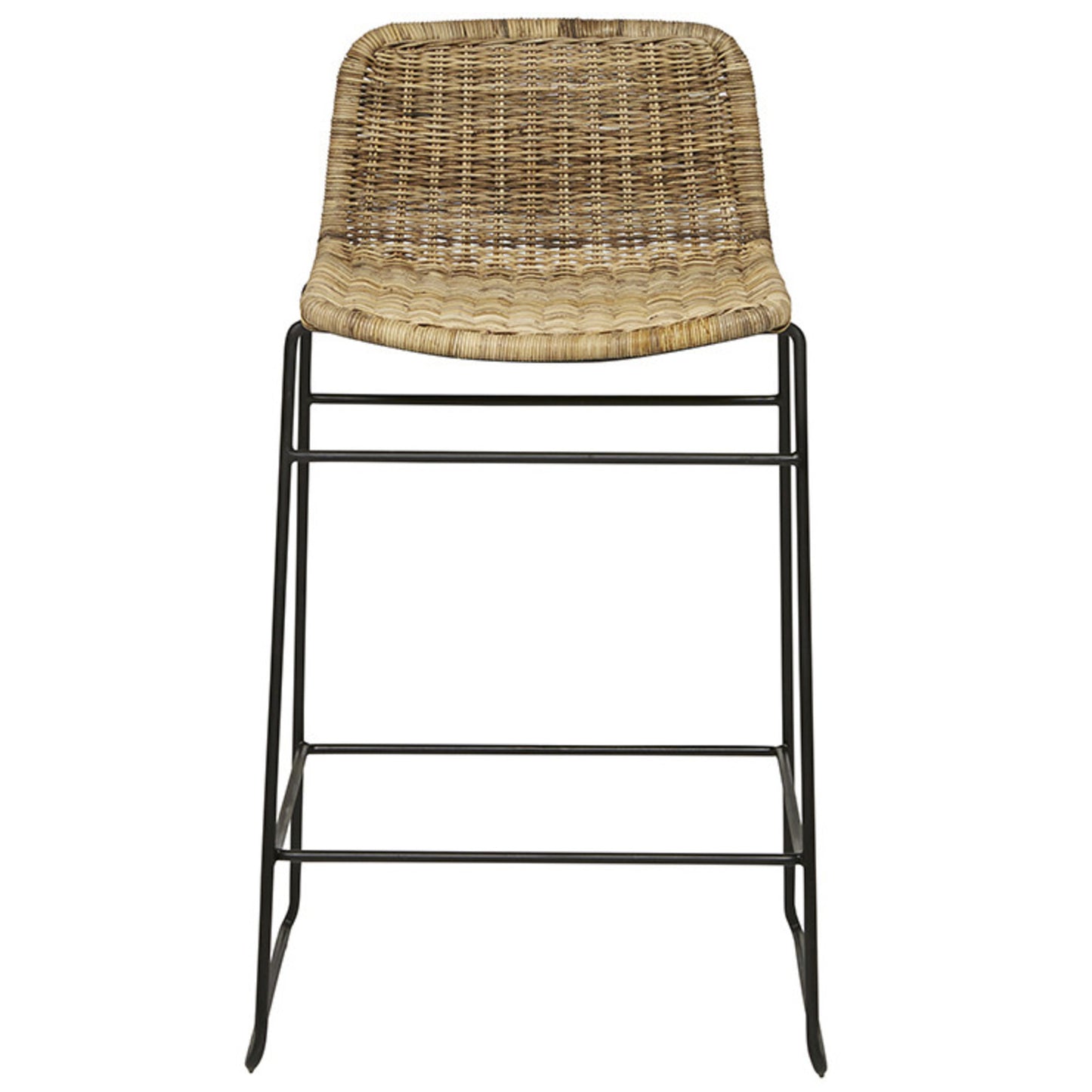 Olivia Barstool - Natural/Grey Wash