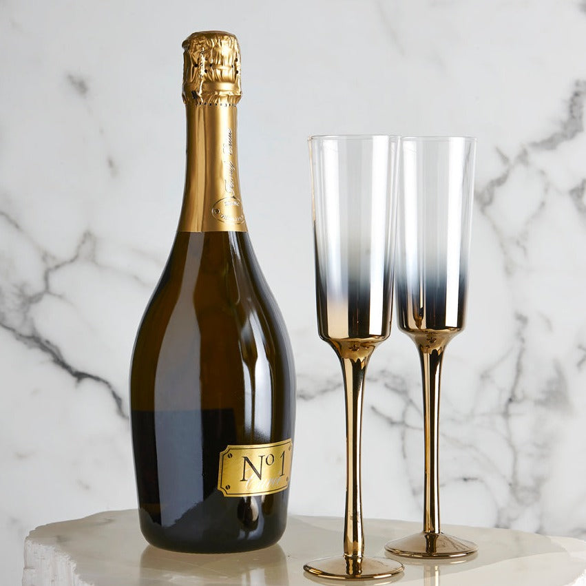 Cariso Champagne Flutes - Set of 4