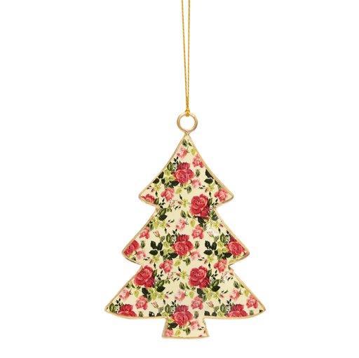 Christmas Tree Hanging Decoration - Set of 6