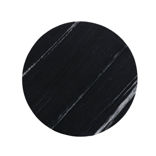 Marble Charger Plate - Black
