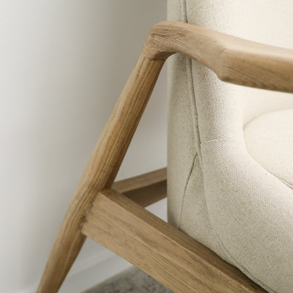 Morley Armchair - Linen Fabric