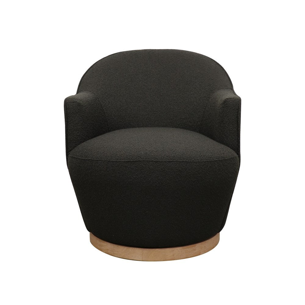 Ferguson Swivel Occasional Chair - Black