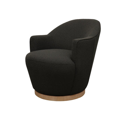 Ferguson Swivel Occasional Chair - Black