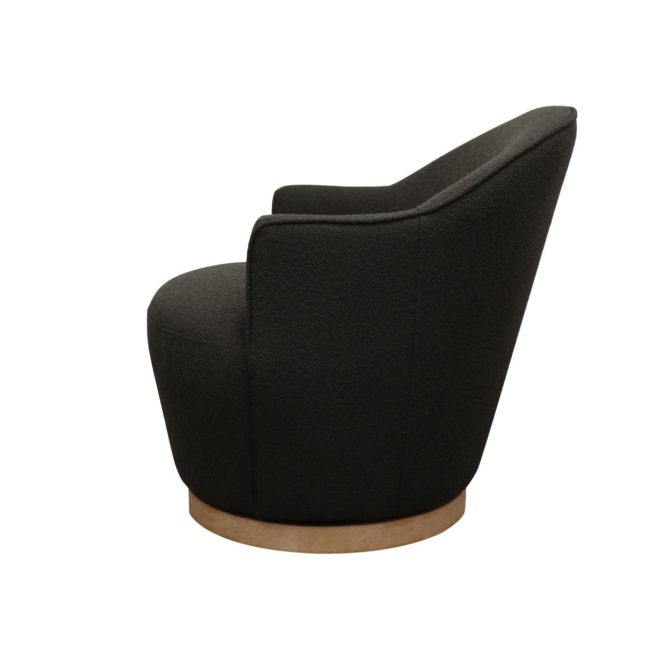 Ferguson Swivel Occasional Chair - Black