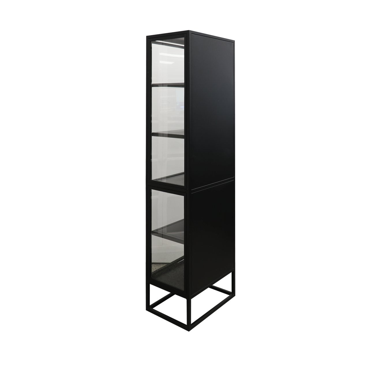 Carson Narrow Metal Display Cabinet