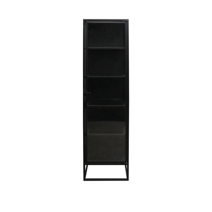 Carson Narrow Metal Display Cabinet