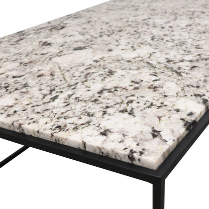 Dion Coffee Table - Alaska Marble Top