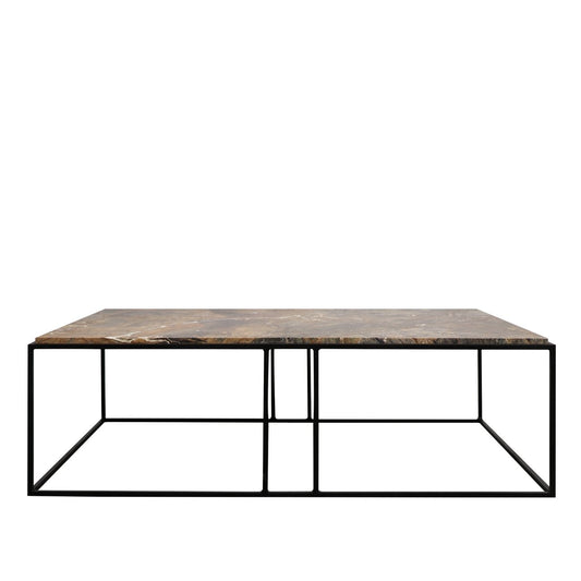 Dion Coffee Table - Forest Marble Top