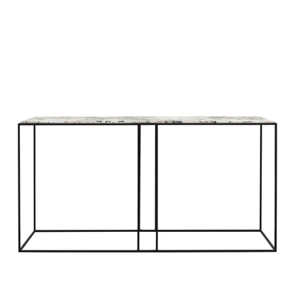 Dion Console Table - Alaska Marble Top