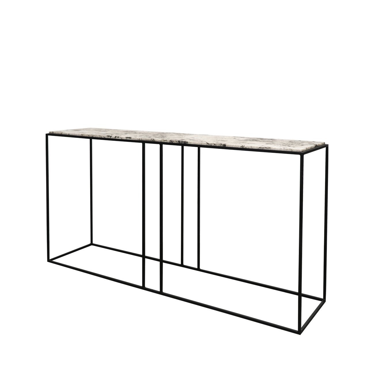 Dion Console Table - Alaska Marble Top