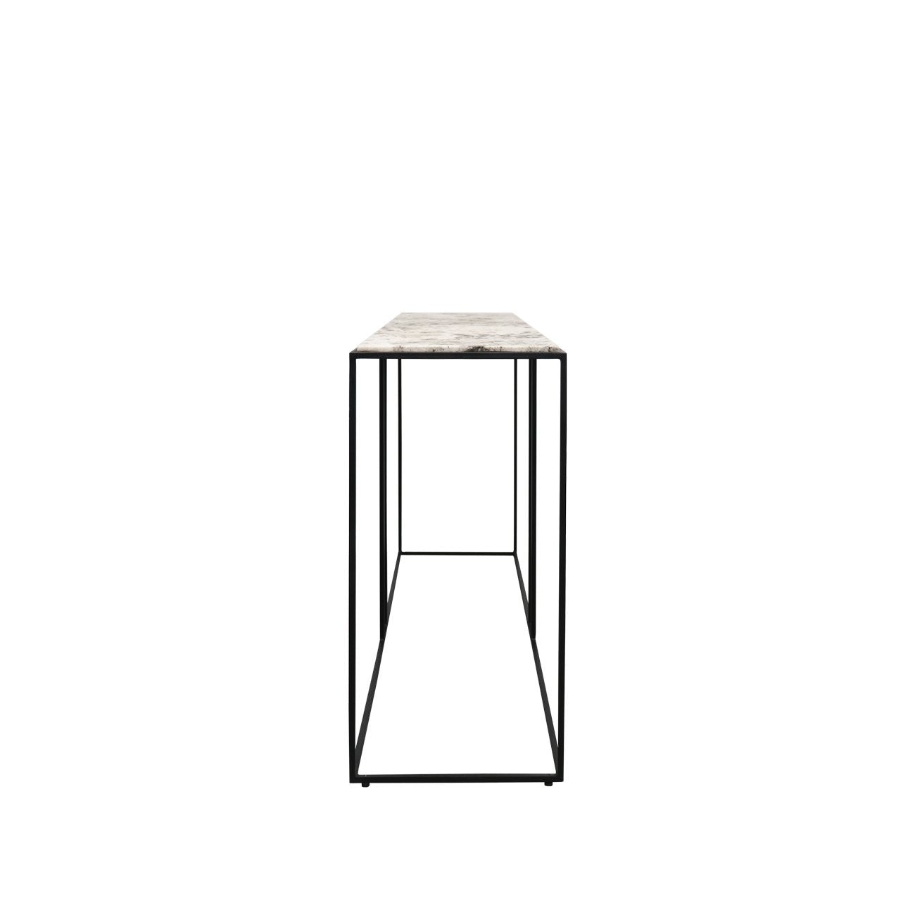 Dion Console Table - Alaska Marble Top