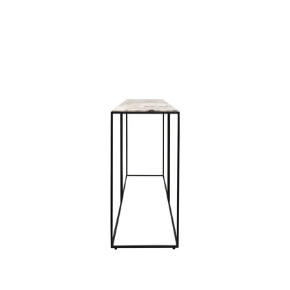 Dion Console Table - Alaska Marble Top