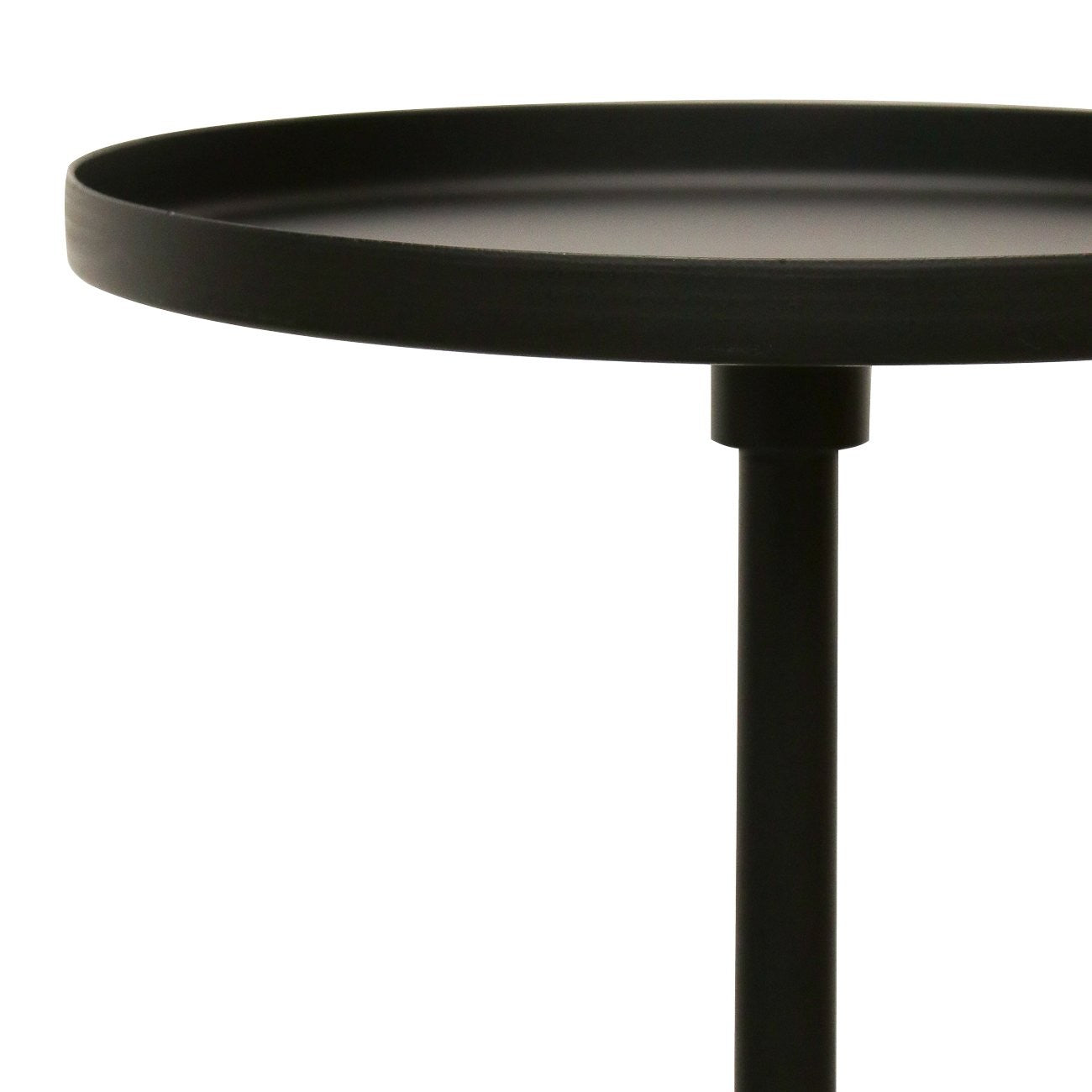 Unison Martini Table - Black/Grey Marble Base