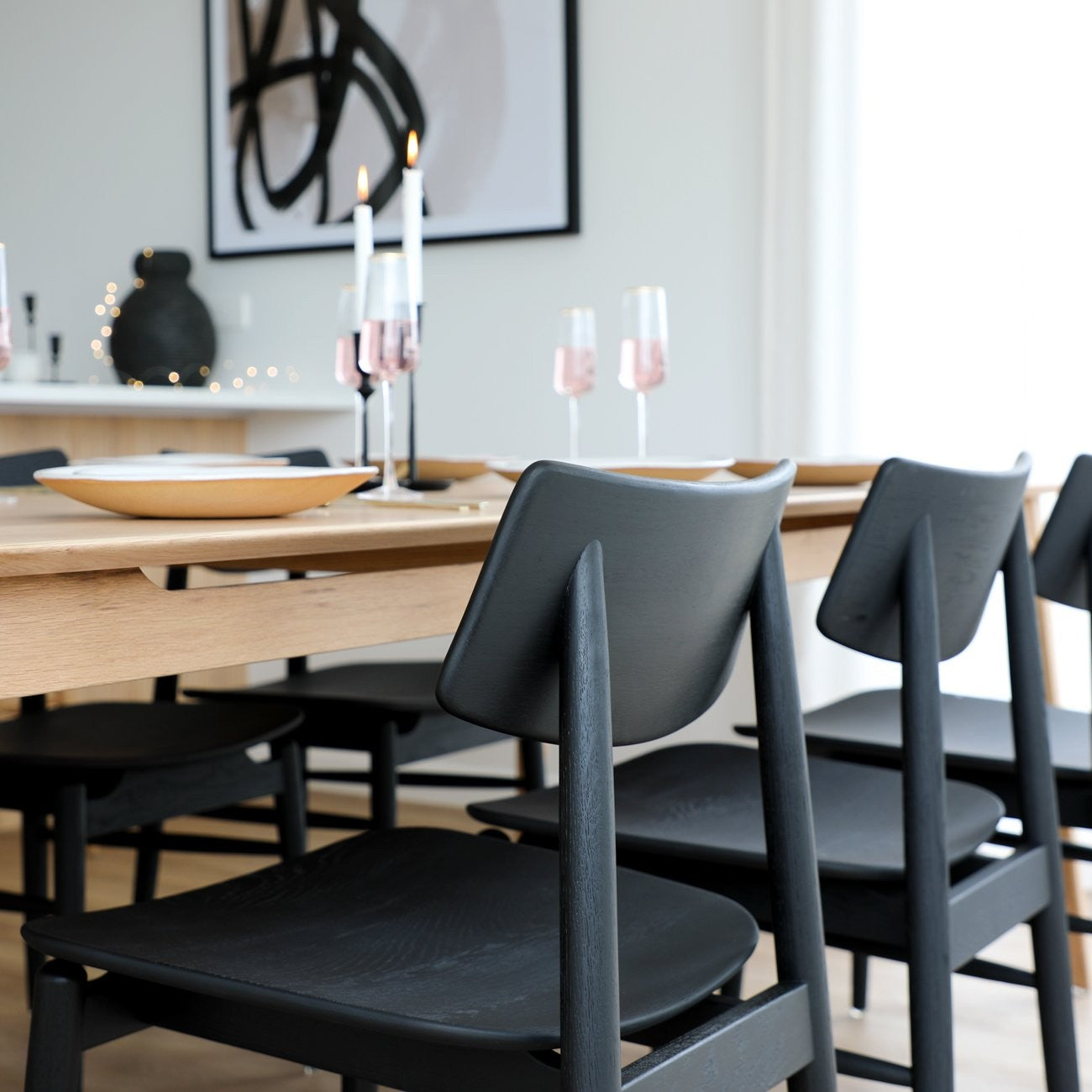 Oslo Dining Chair - Black