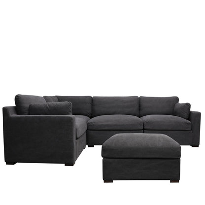 Lisbon Modular Sofa Corner - Charcoal