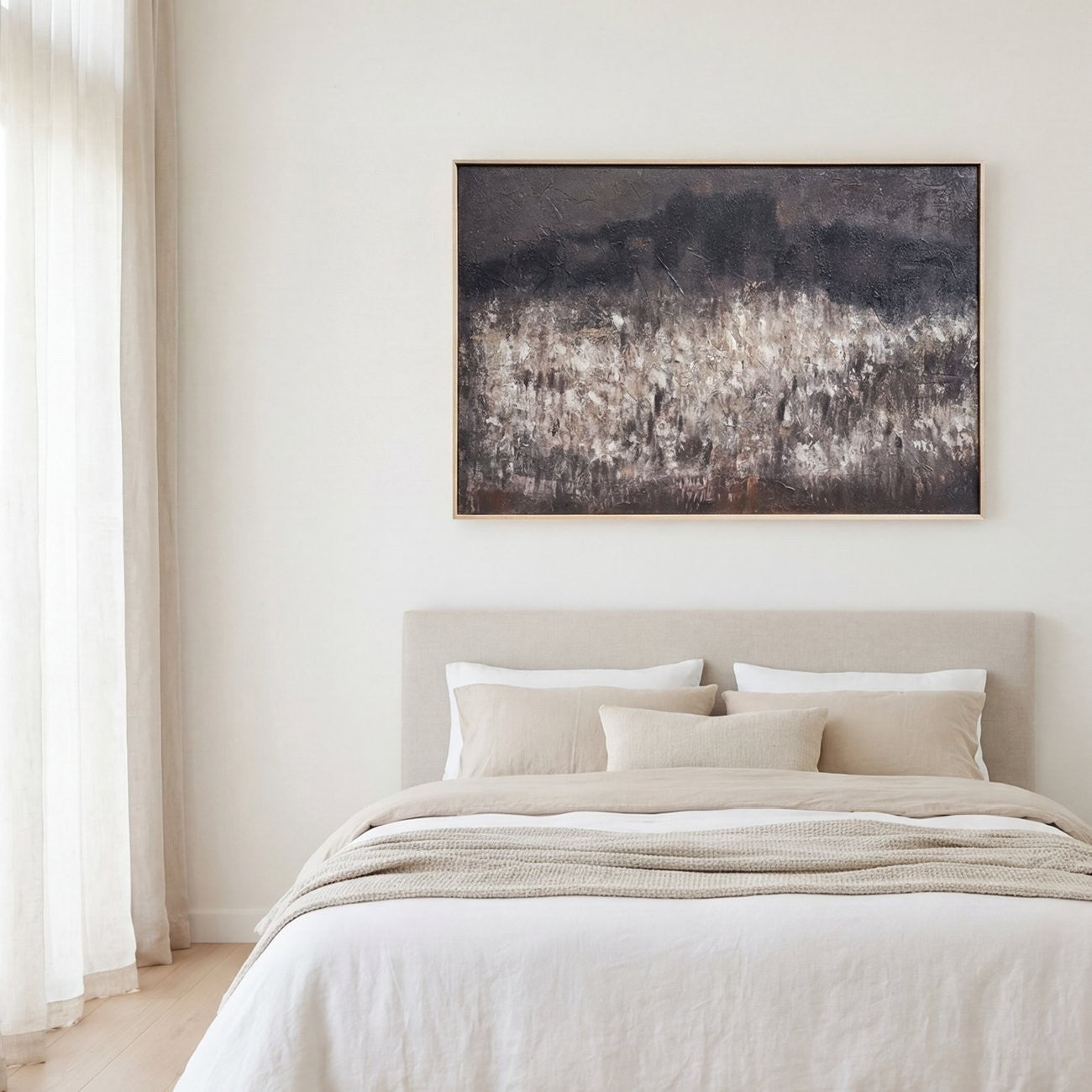 Textured & Framed Canvas Art - Wisp