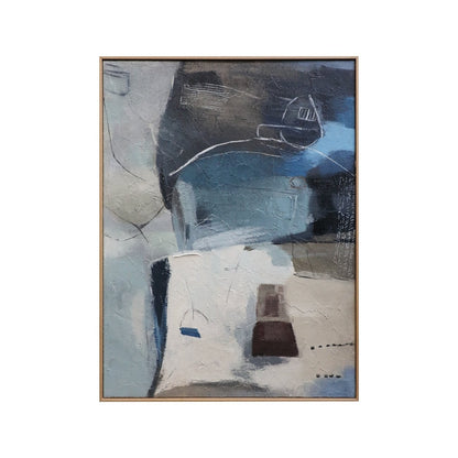 Textured & Framed Canvas Art - Reeve