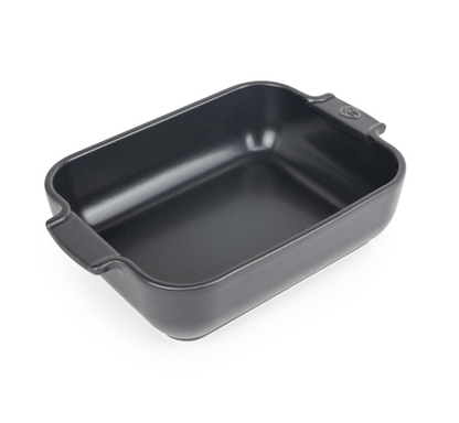 Ceramic Rectangular Baking Dish Large - Charcoal