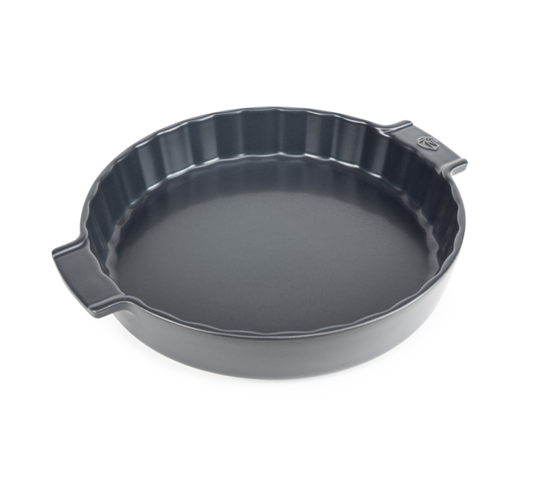 Ceramic Pie Dish - Charcoal