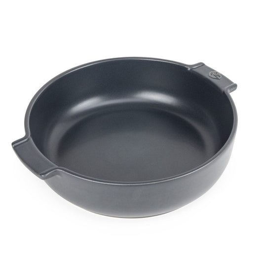 Ceramic Round Baking Dish Medium - Charcoal