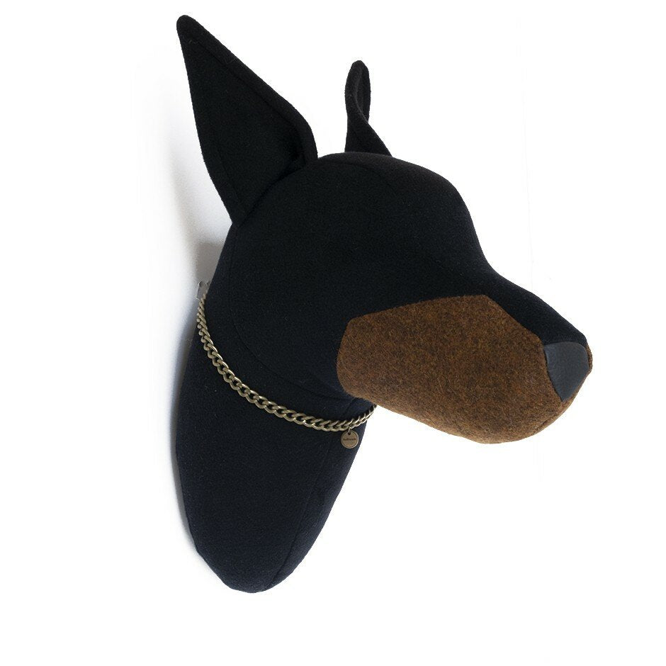 Softhead Doberman - Charcoal