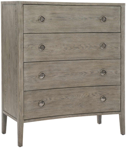 Albion Curved Front Chest of Drawers - Tall