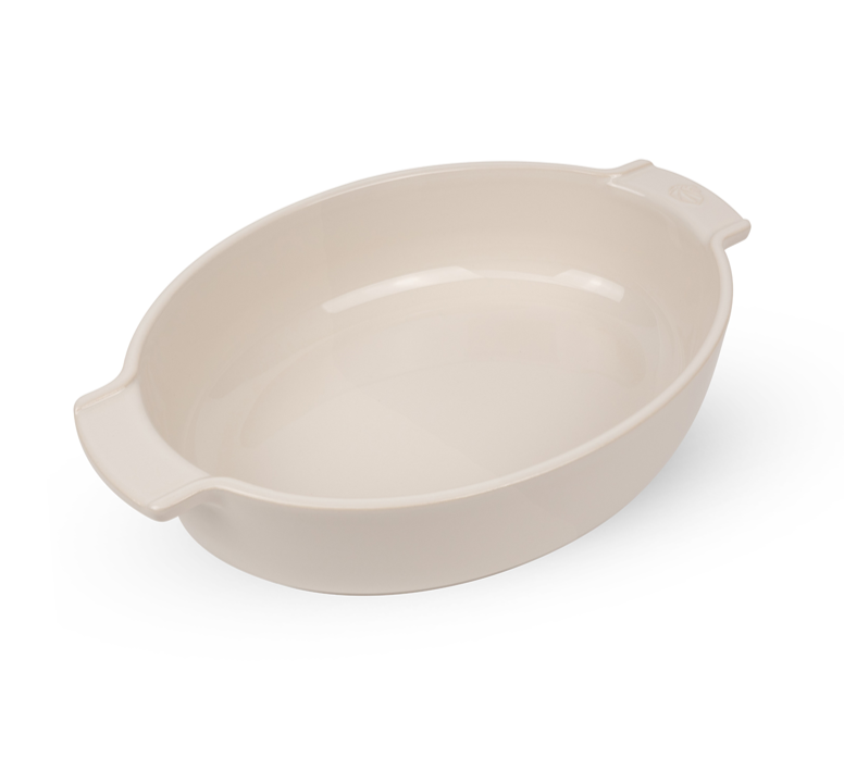 Ceramic Oval Baking Dish - Ecru