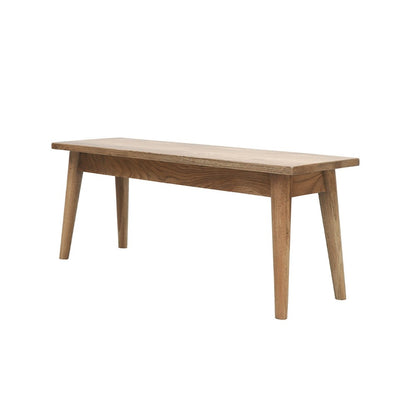 Vaasa Oak Bench Seat 118cm - Natural Oak