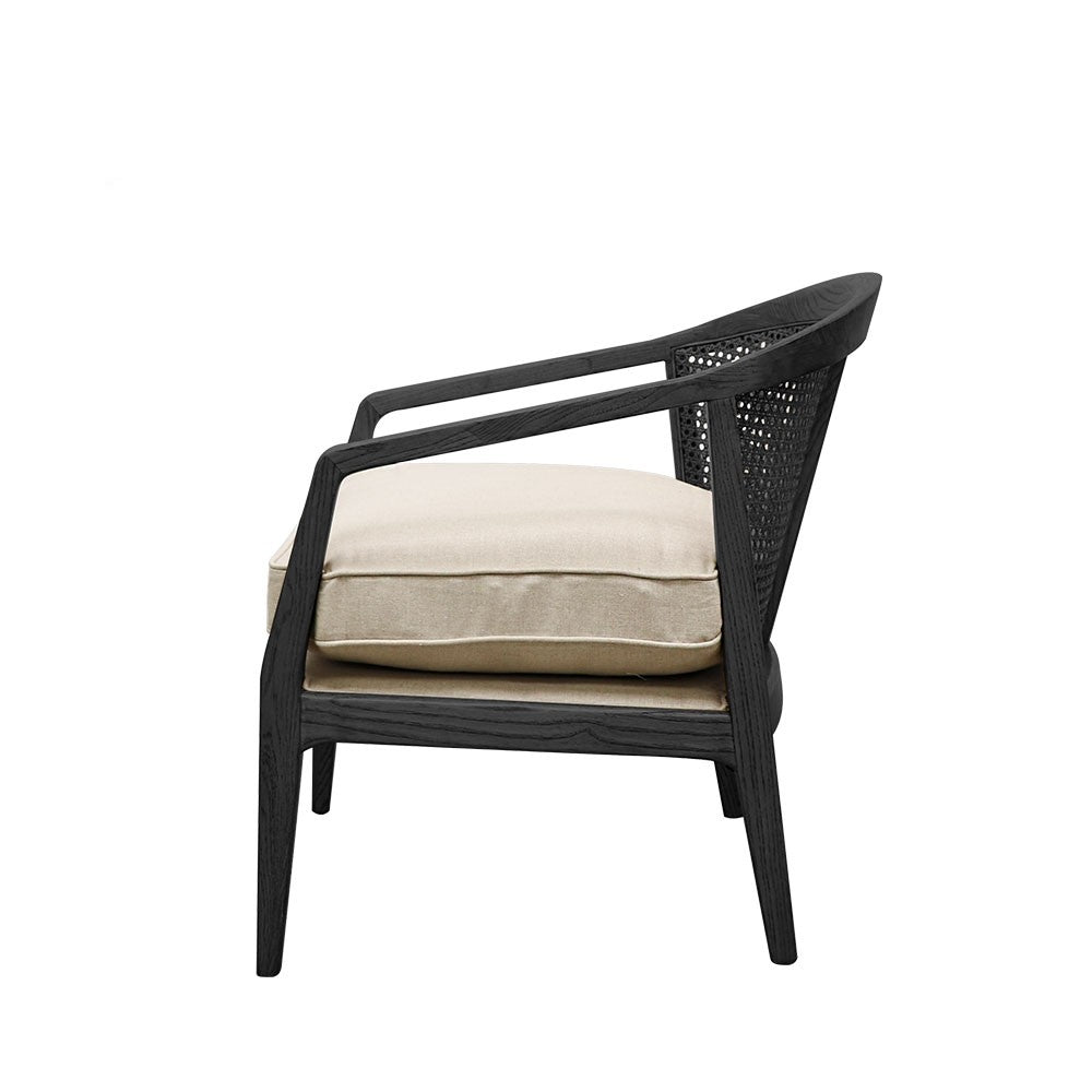Newport Occasional Chair - Black Frame