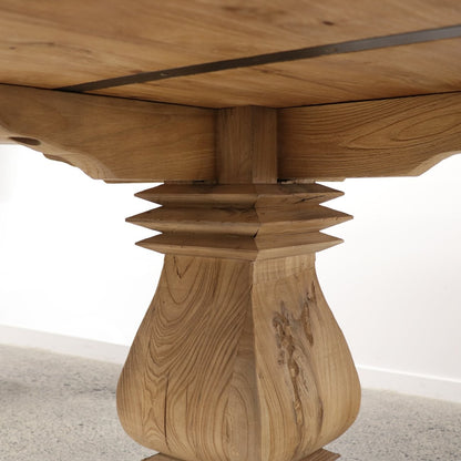Mulhouse Round Elm Dining Table - 120cm