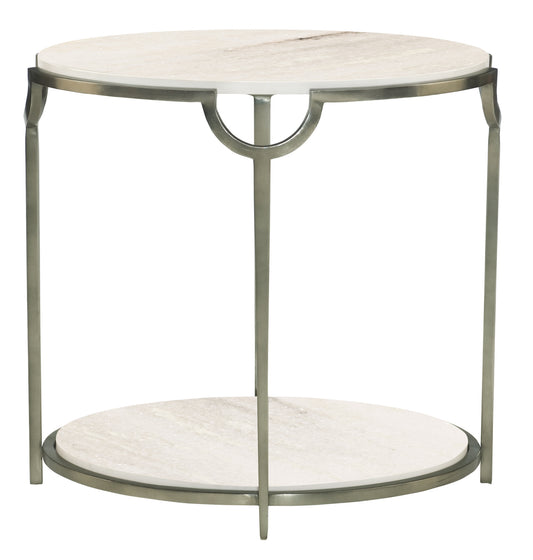 Morello Oval Metal Side Table