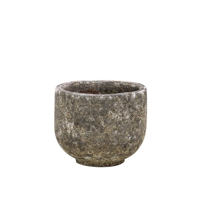 Crucible Outdoor Planter - Natural Lava Finish (4 Sizes)