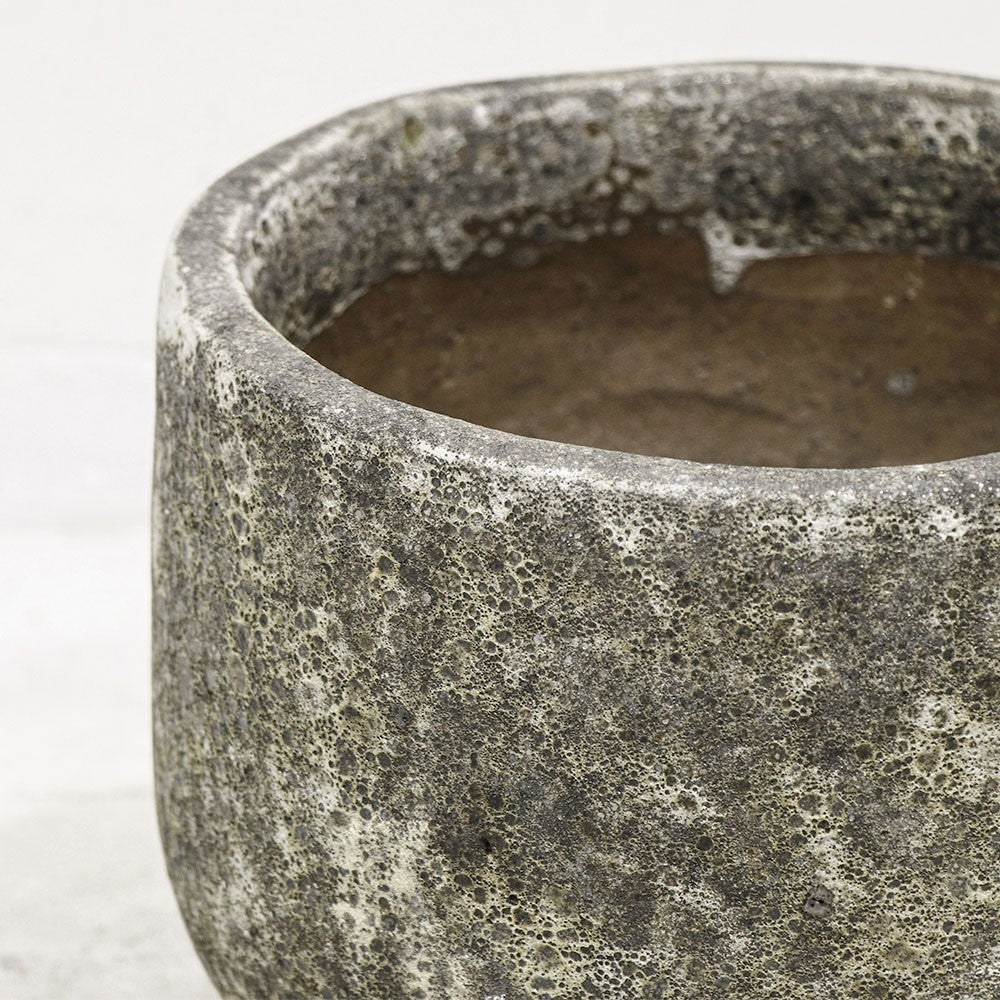 Crucible Outdoor Planter - Natural Lava Finish (4 Sizes)