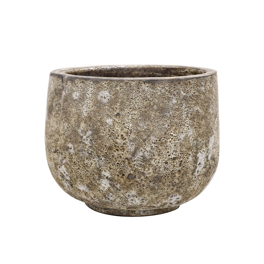 Crucible Outdoor Planter - Natural Lava Finish (4 Sizes)
