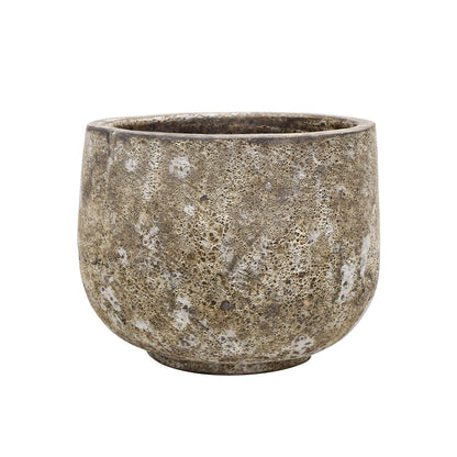 Crucible Outdoor Planter - Natural Lava Finish (4 Sizes)