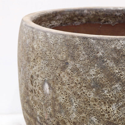 Crucible Outdoor Planter - Natural Lava Finish (4 Sizes)