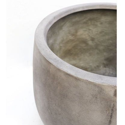 Ahuriri Outdoor Planter - Weathered Cement (3 Sizes)