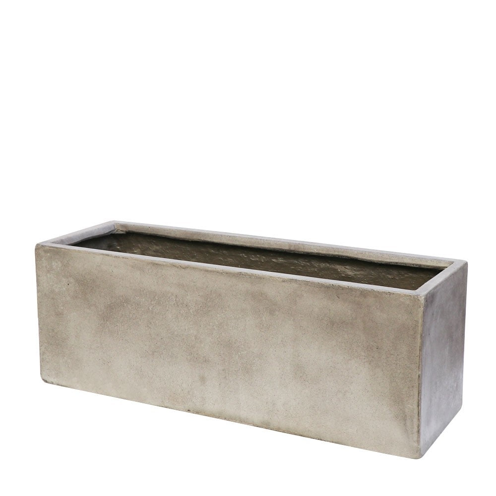 Waihou Outdoor Planter - Weathered Cement (3 Sizes)