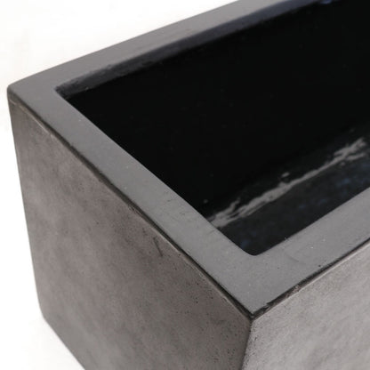 Waihou Outdoor Planter - Black (3 Sizes)