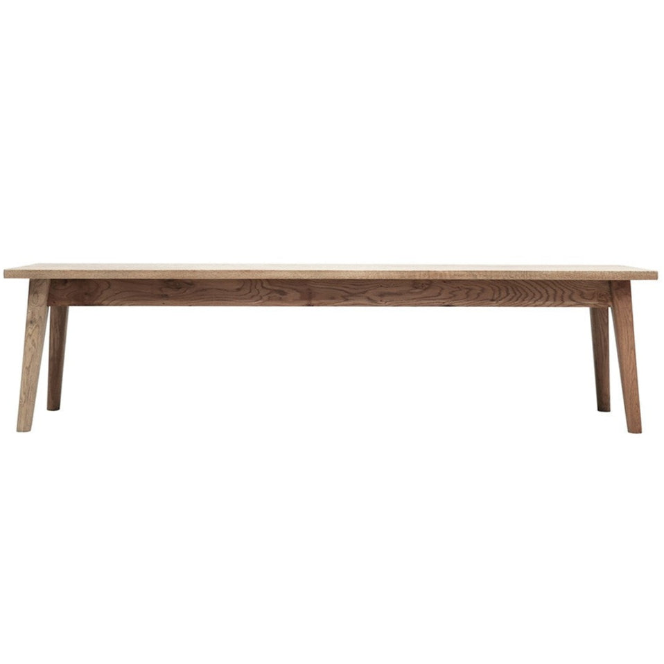 Vaasa Oak Bench Seat 185cm - Natural Oak