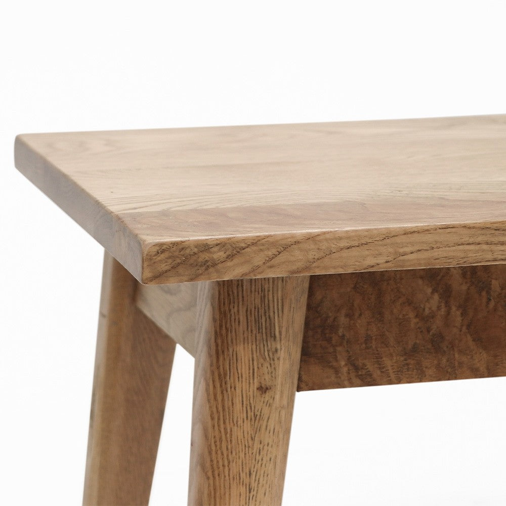 Vaasa Oak Bench Seat 118cm - Natural Oak