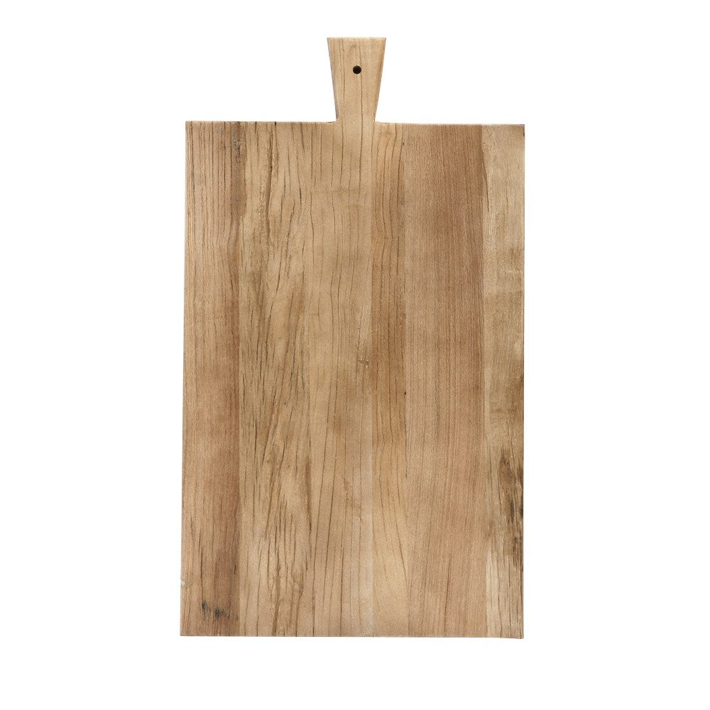 Wooden Serving Board on white background