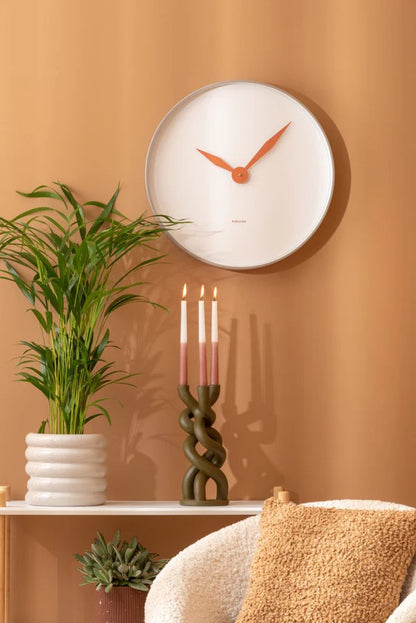 Albatross Wall Clock - Grey