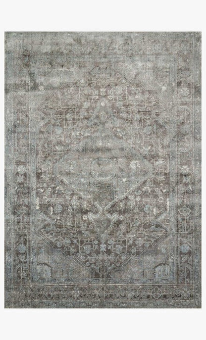 Anastasia Rug - Stone/Blue